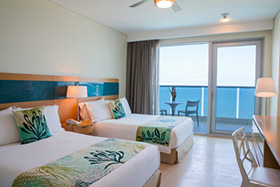 280Habitacion-superior-dos-camas-vista-mar-hotel-las-americas-torre-del-mar